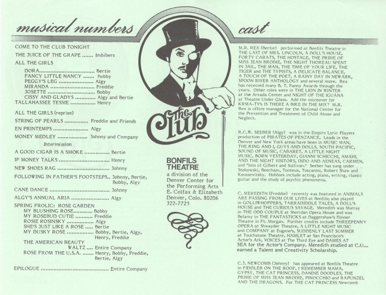 BB 1978-09-15 The Club - Program p2