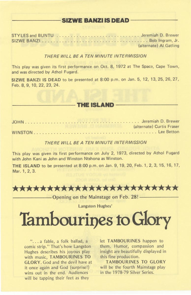 BB 1979-01-12 Sizwe Banzi Is Dead - Program p2