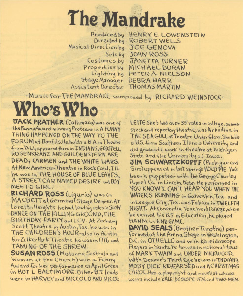 BB 1979-10-16 The Mandrake - Program p2
