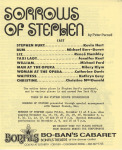 BB 1981-12-12 Sorrows Of Stephen – Program p1