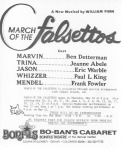BB 1983-05-19 March Of The Falsettos – Program p1