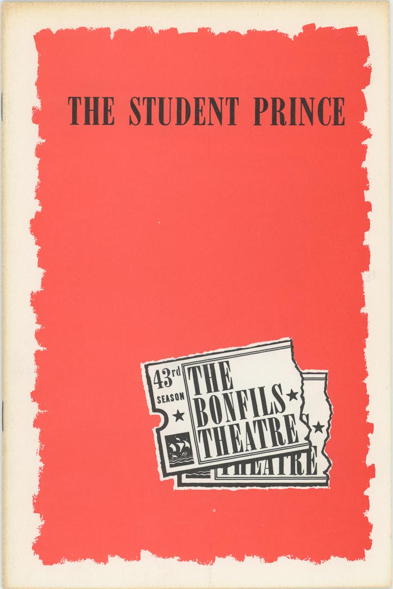 CH 1972-05-04 The Student Prince – Program p1