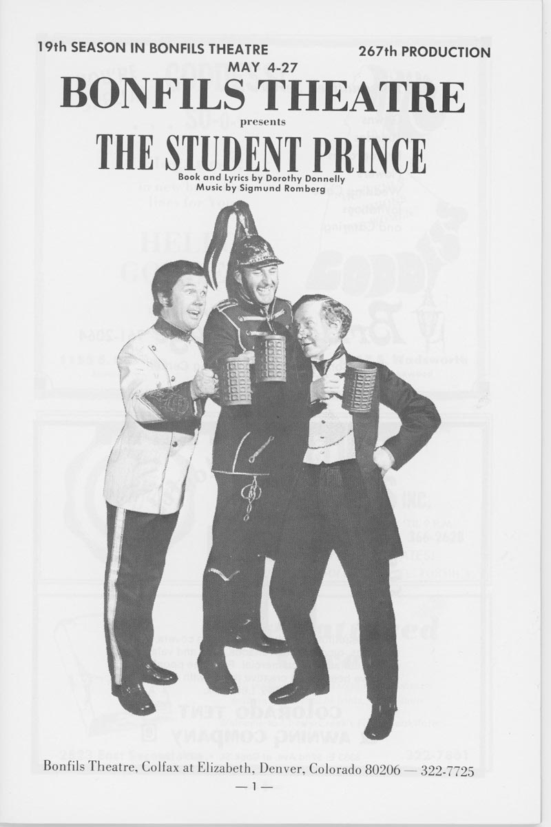 CH 1972-05-04 The Student Prince – Program p2