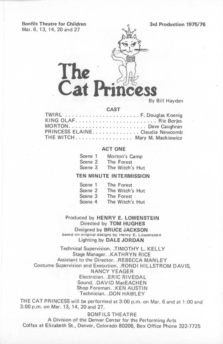 CH 1976-03-06 The Cat Princess 1