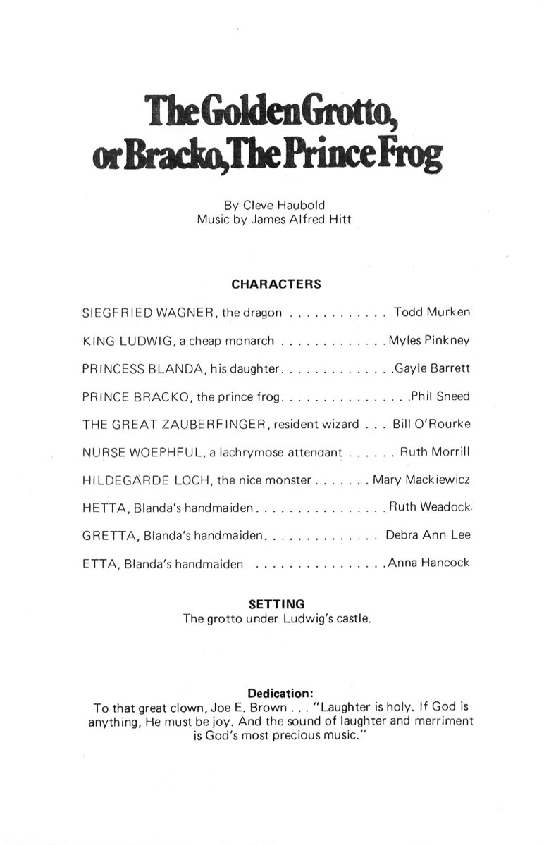 CH 1977-04-09 The Golden Grotto, or Bracko, The Prince Frog 2