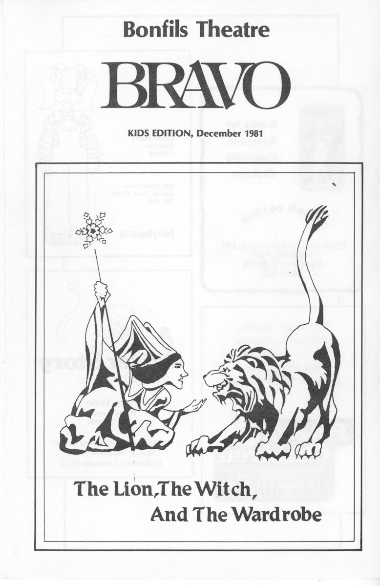CH 1981-11-07 The Lion, The Witch, And The Wardrobe – Program p1