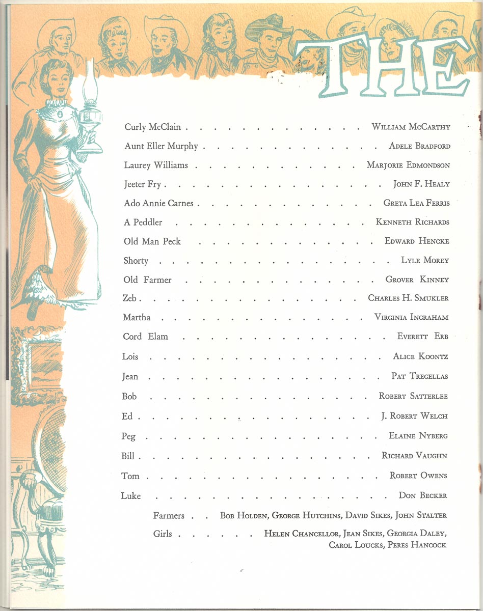 Bonfils Opening Gala Program 1953 - page 12