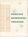 Bonfils Opening Gala Program 1953 - Front Cover