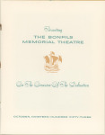 Bonfils Opening Gala Program 1953 - page 1