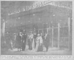Newspaper Articles from the Grand Gala Opening of the Bonfils Theatre