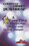 A Funny Thing Happened on the Way to the Forum - Program Cover