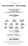 The King and I - Program Page