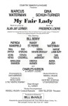 My Fair Lady - Program Page