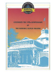 The Robber Bridegroom - Program Cover